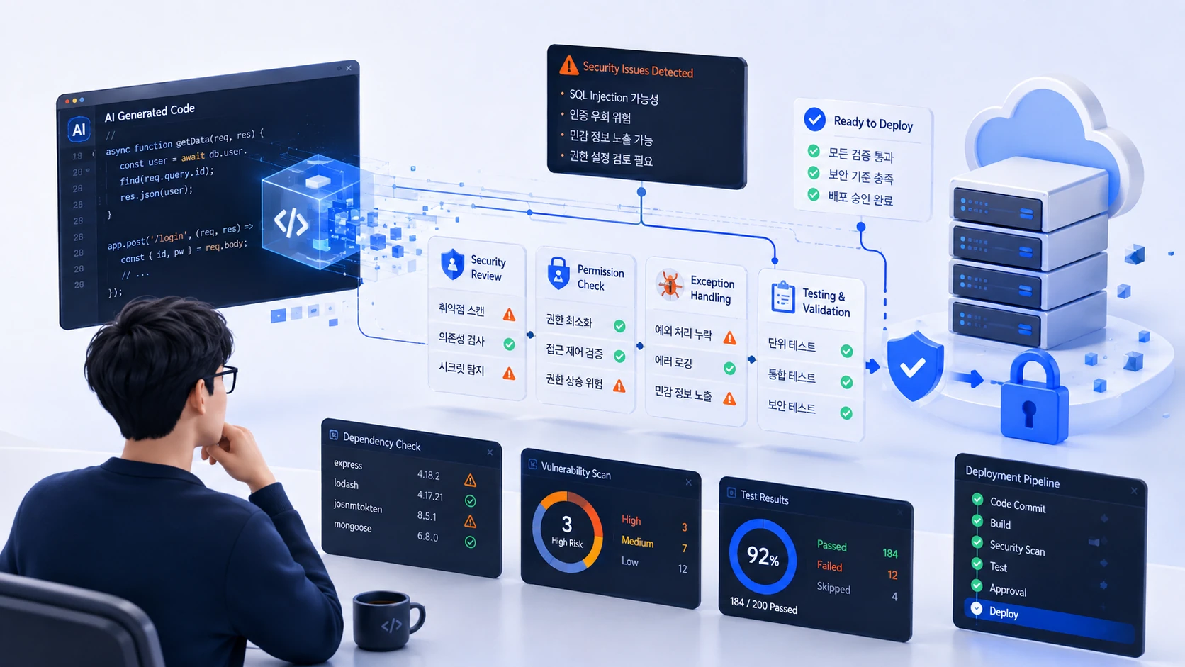 AI가 만든 코드를 그대로 서버에 올리면 위험한 이유